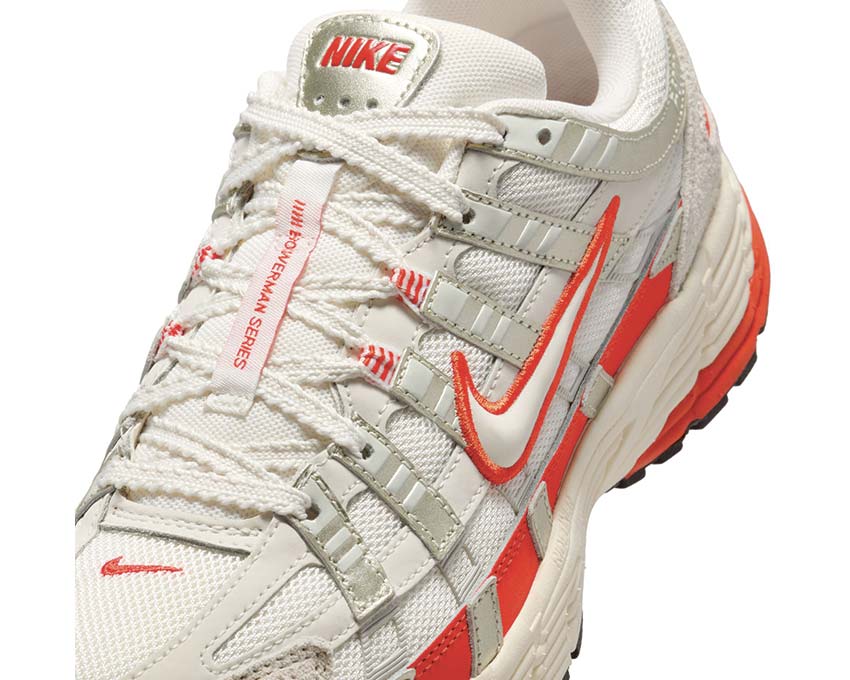 Nike P-6000 WMNS Sail / Picante Red - Pale Ivory - Light Bone HV5230-133