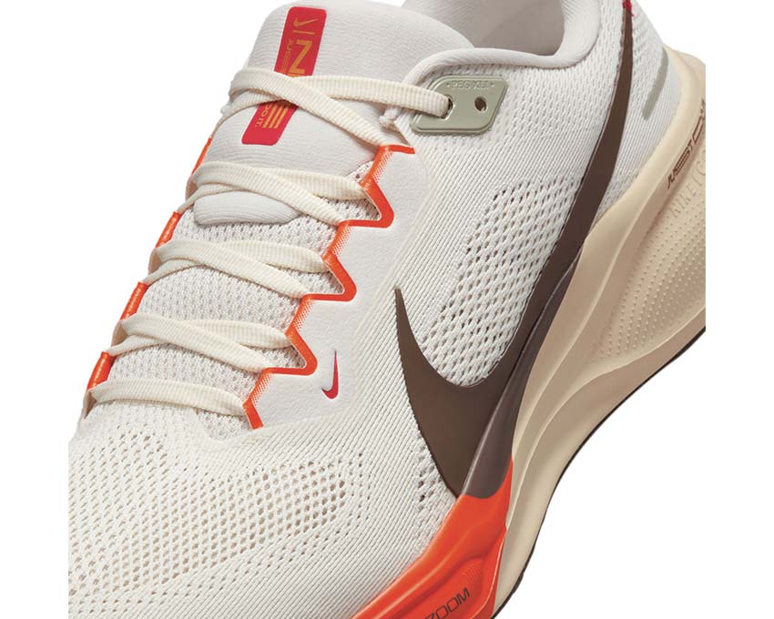 Nike Pegasus 41 Sail / Ironstone - LT Khaki - Safety Orange HV5975-102