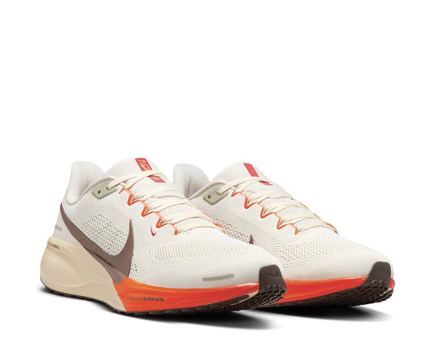 Nike Pegasus 41 Sail / Ironstone - LT Khaki - Safety Orange HV5975-102