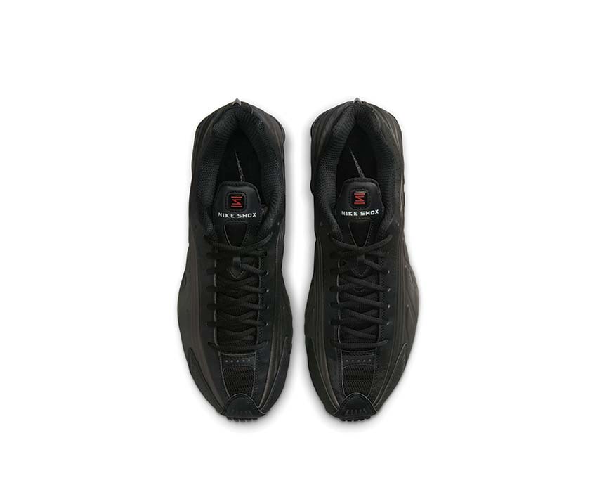 Nike Shox R4 Black / Black - Black - Bright Crimson HQ1988-001