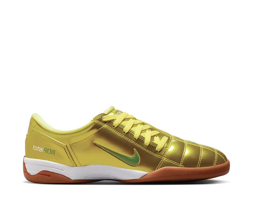 Nike T90 SP Dynamic Yellow / Green Spark - Gum Med Brown HJ9351-700