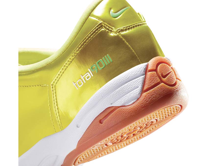 Nike T90 SP Dynamic Yellow / Green Spark - Gum Med Brown HJ9351-700