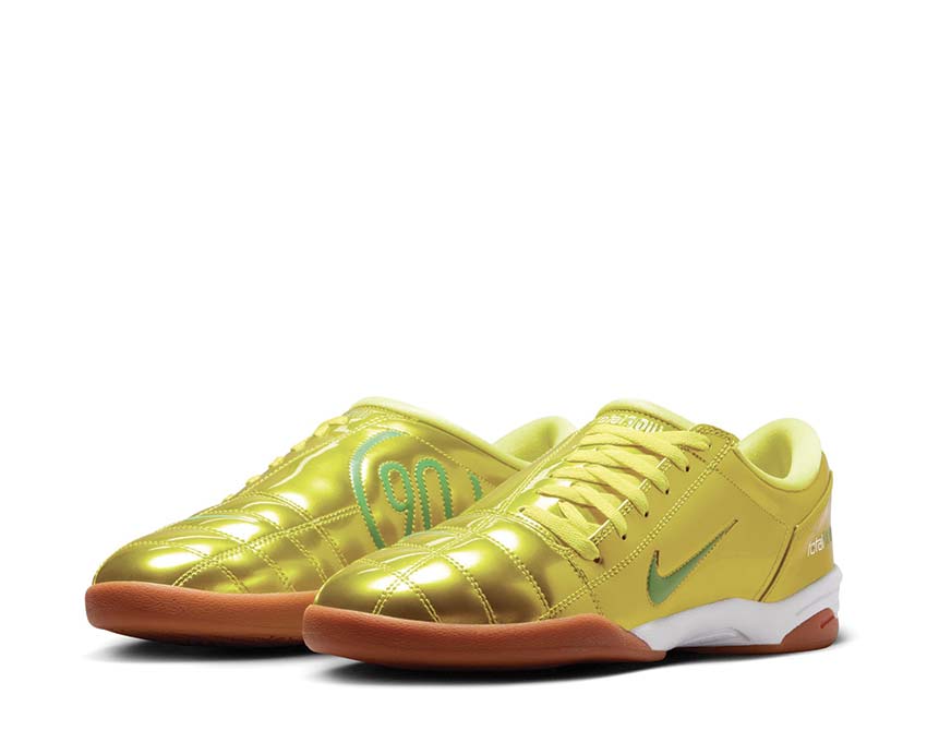Nike T90 SP Dynamic Yellow / Green Spark - Gum Med Brown HJ9351-700