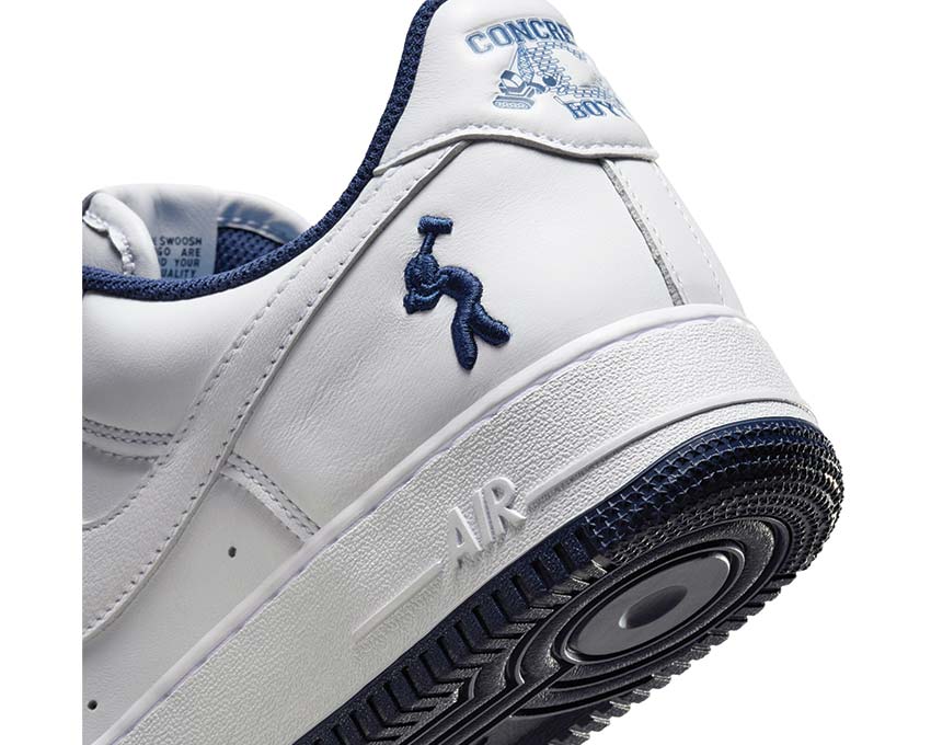 Nike US Force 1 White / White - Midnight Navy - DK Powder Blue IB5720-100