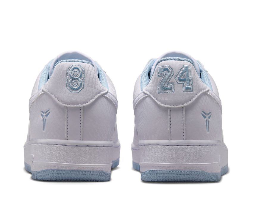 Nike Kobe Air Force 1 Low "White/Armory Blue" - détail