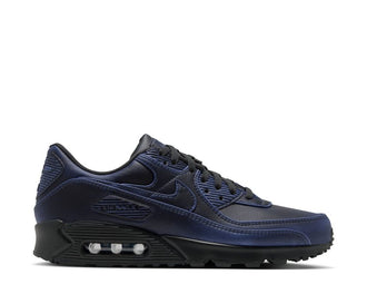 Nike Air Max 90 Premium Essential "Dark Smoke Grey/University Blue/Dark Smoke Grey" - sneakers homme