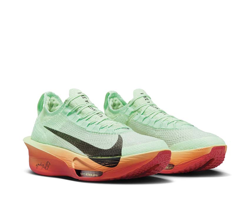Nike Zoom Alphafly Next 3 EK Vapor Green / Black - Dragon Red HJ7041-300