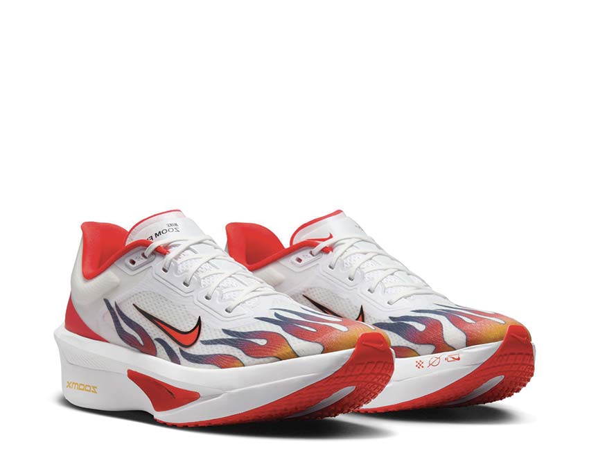 Nike Zoom Fly 6 Prm White / Habanero Red - Black - University Red HQ3498-100