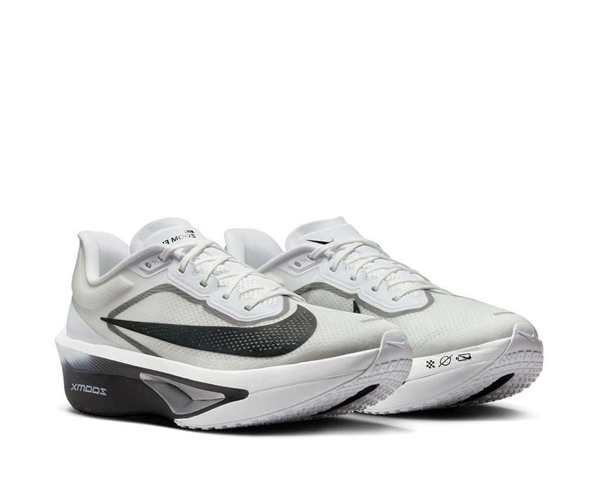  Nike Zoom Fly 6 White / Black - Smoke Grey - Metallic Silver FN8454-100