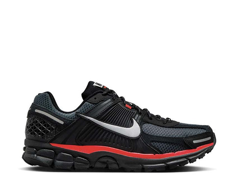 Nike Zoom Vomero 5 Black / Metallic Silver - Bright Crimson HV2527-002