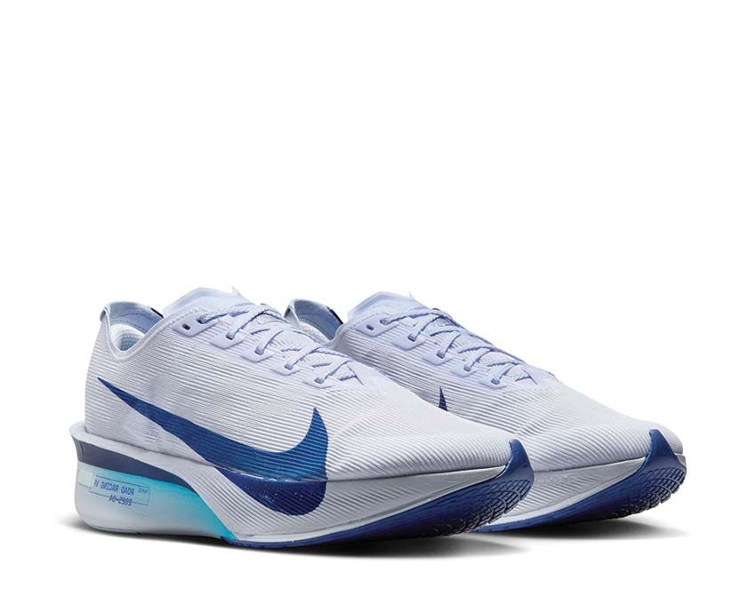 Nike Zoomx Vaporfly Next 4% Ghost / Blue Void - Persian Violet HF6414-001