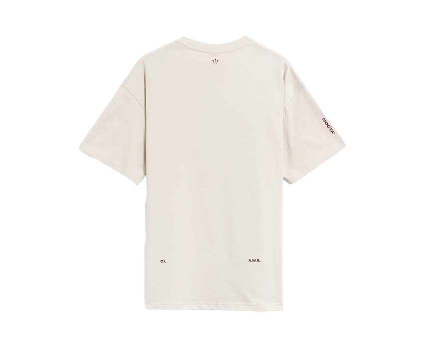  Nike x Drake NOCTA Tee Beige / Team Red IB5673-104