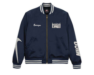 Nike x NIGO Trainer Jacket Midnight Navy HQ7525-410 — Herrenjacke NIGO Mitternachtsblau