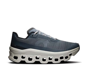 On Cloudmonster Void W Stone/Glacier — running femme amorti CloudTec maximaliste