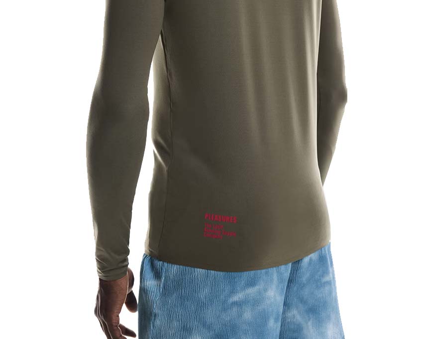  ON Long-T PLEASURES x The Loop Olive 1MF10360153