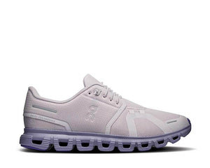 On Cloud 6 Ether/Tyrian - sneakers lifestyle femme