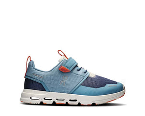 On Cloud Play Dust Kids — sneakers enfant CloudTec biométrie Dust/Dew