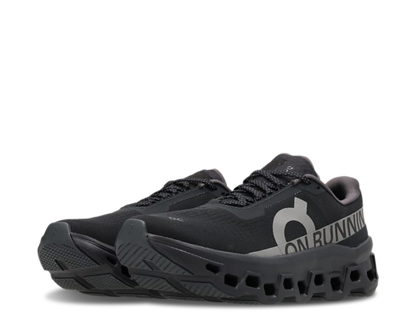On Cloudmonster 1 "Black"