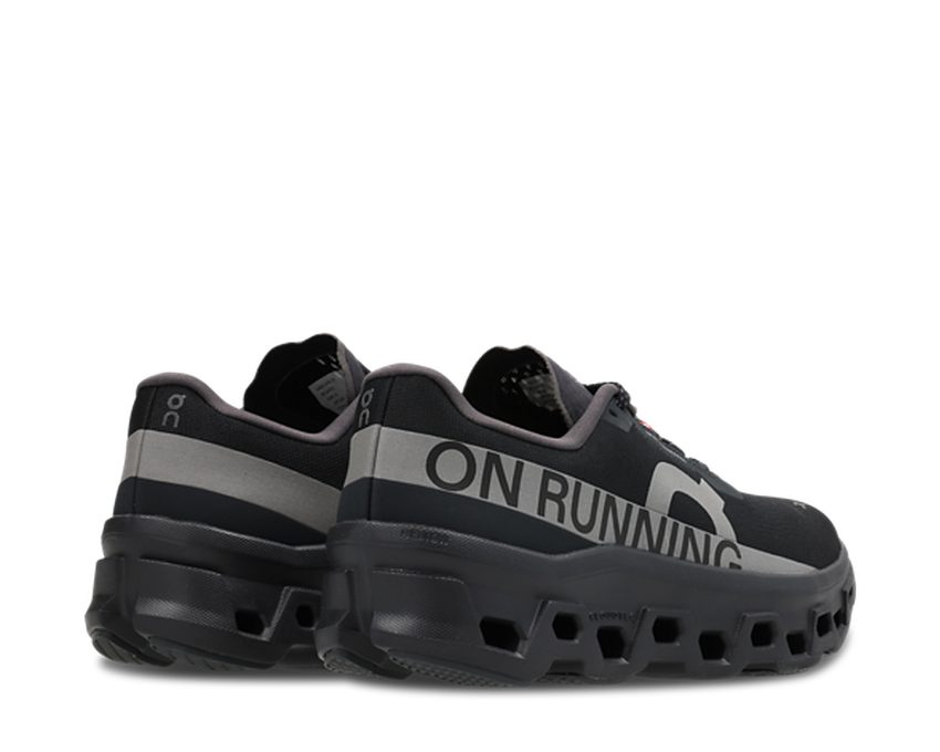 On Cloudmonster 1 "Black"
