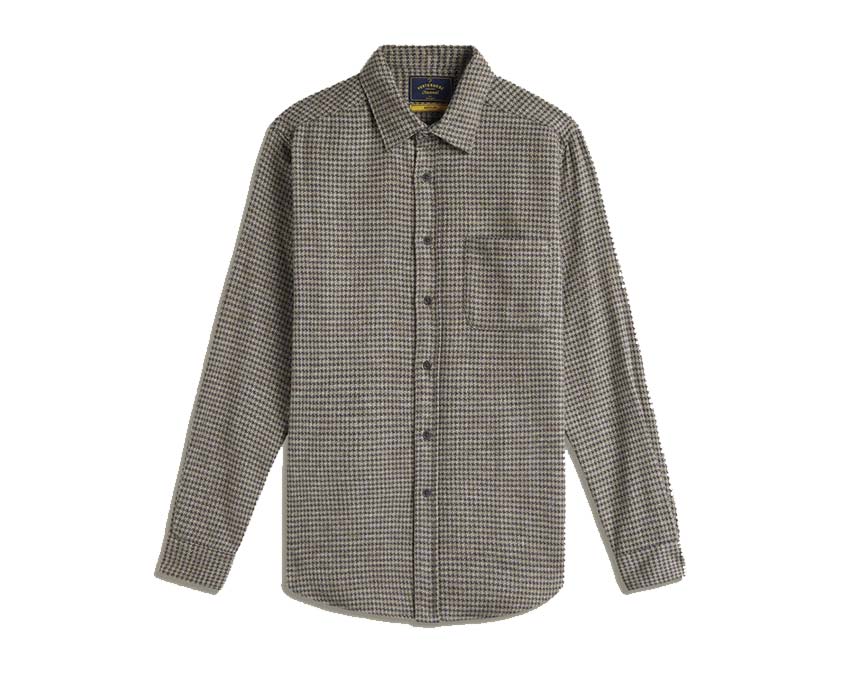 Portuguese Flannel Abstract Pied Poule AW25.002