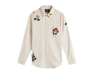  Portuguese Flannel Embroidery Flannel Shirt AW25.029