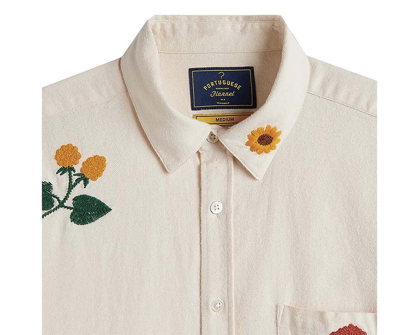  Portuguese Flannel Embroidery Flannel Shirt AW25.029