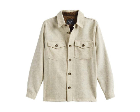 Portuguese Flannel Wool Field Overshirt AW25.082