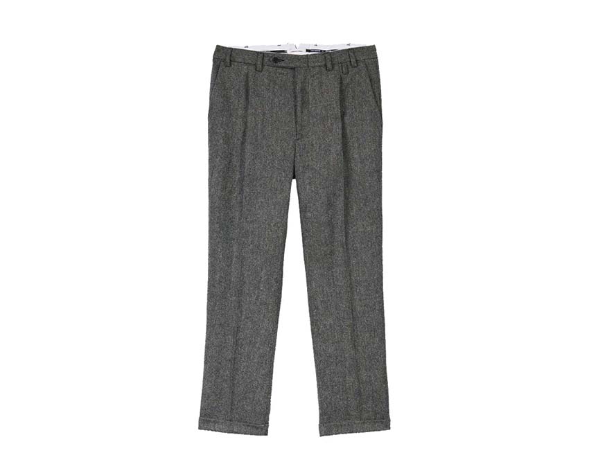 Portuguese Flannel Wool Herringbone Trousers AW25.043