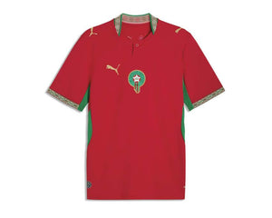 Puma Maroc FRMF Home Jersey Replica — maillot domicile Maroc rouge Puma football