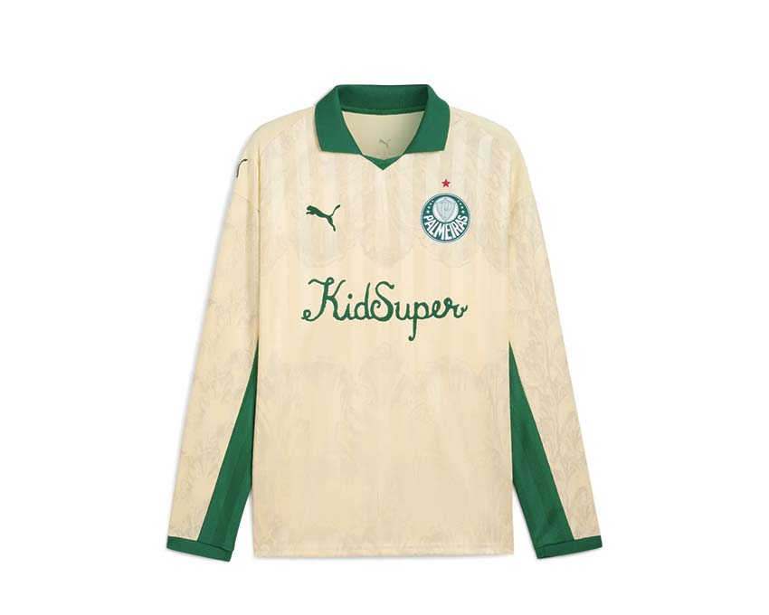 Puma KIDSUPER SEP LS Retro Shirt Creamy Vanilla - Vine 606852-11
