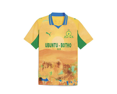 Puma KidSuper MSFC Jersey Replica Pelé Yellow-Fast Green 782738-22