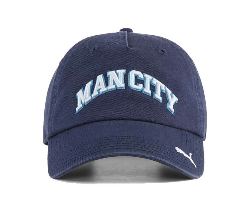 Puma Manchester City Culture Cap — casquette Man City culture bleu ciel Puma football