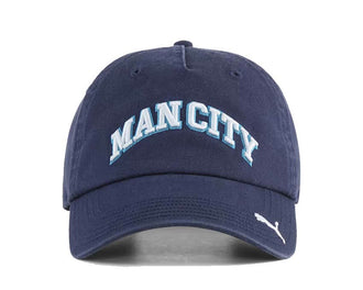 Puma Manchester City Culture Cap — casquette Man City culture bleu ciel Puma football