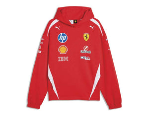 Puma Scuderia Ferrari Hoodie Rouge — hoodie Ferrari rouge Puma Formule 1 sport
