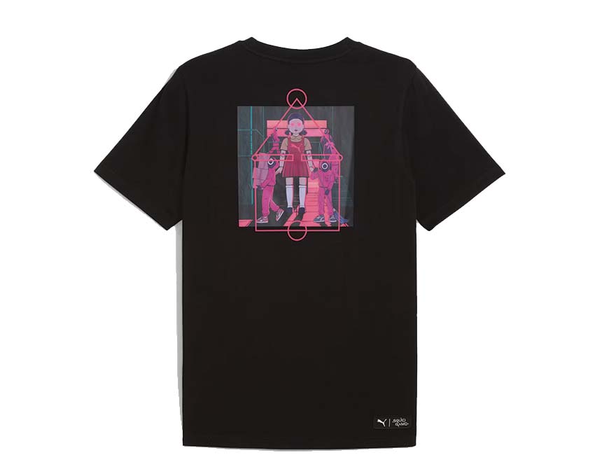 Puma Squid Game Tee Black 627426 01