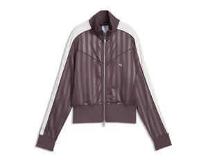 Puma T7 Track Jacket W Rich Cocoa — veste de survêtement femme cacao sport T7