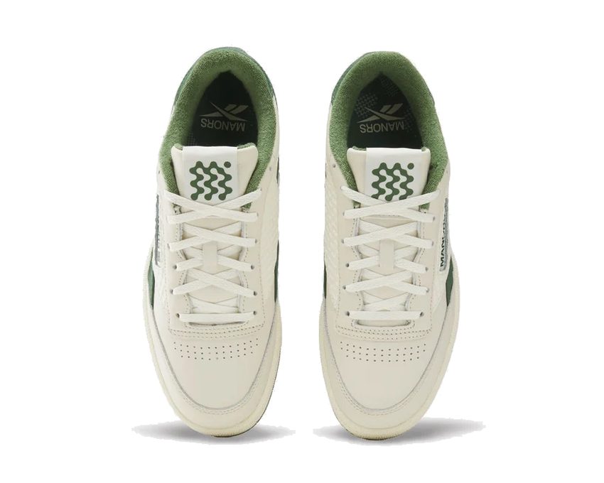 Reebok Manors Club C Golf Revenge "Vintage Chalk/Legacy Green" - chaussures de golf unisexe - vue 4