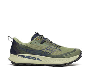 Saucony Peregrine 15 GTX Hemlock Navy — men's running ProGrid cushioning