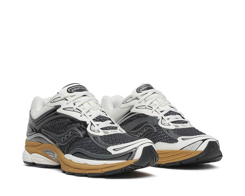 Saucony ProGrid Omni 9 "Gunmetal" - vue latérale