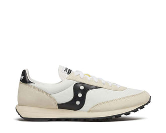 Saucony Trainer 80 White Black — running hombre parte superior de malla transpirable