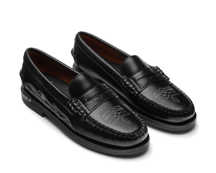 Sebago Dan El Paso Woman "Black" - mocassins femme - vue 2