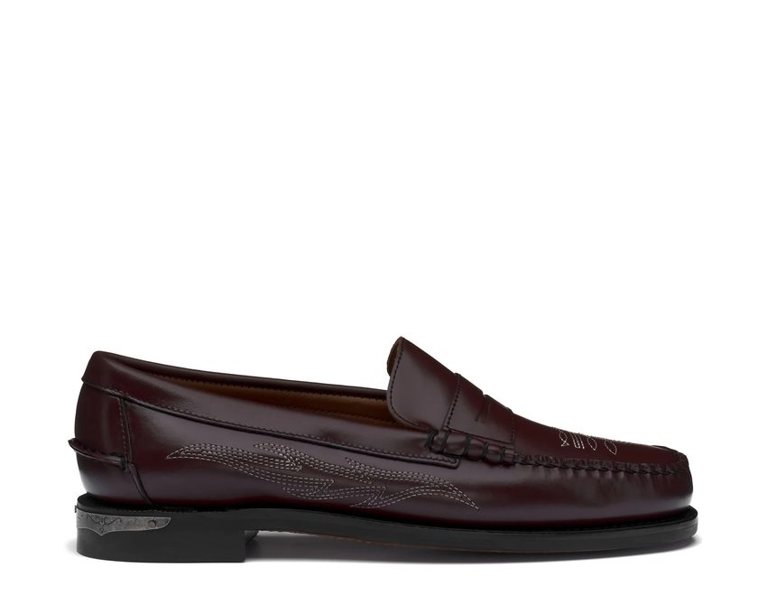 Sebago Dan El Paso Woman "Brown Burgundy" - mocassins femme