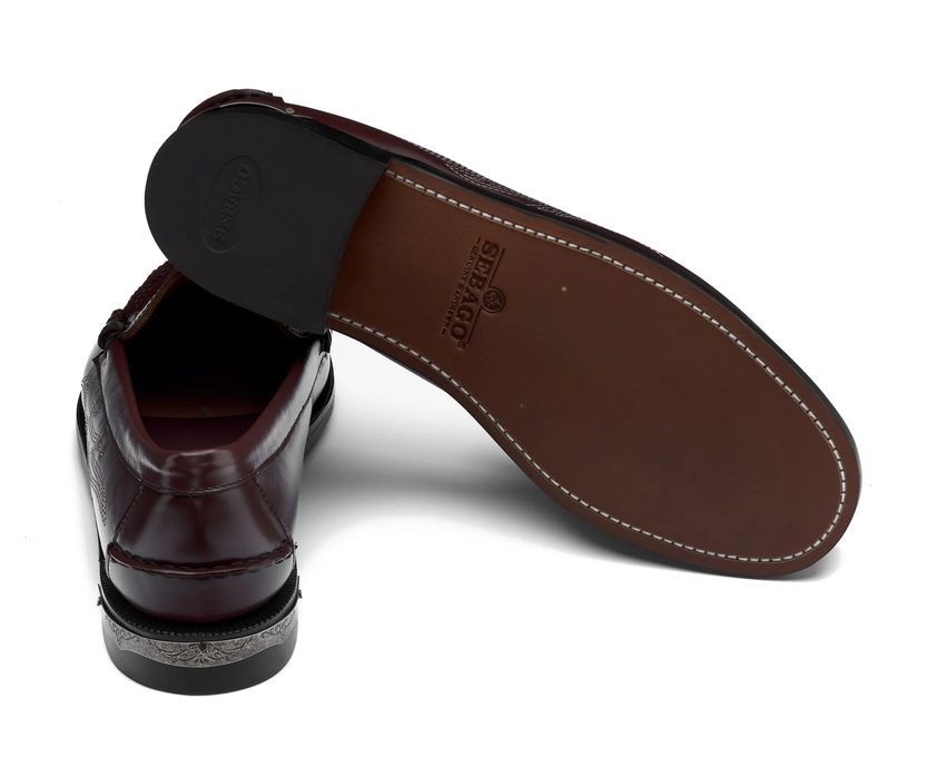 Sebago Dan El Paso Woman "Brown Burgundy" - mocassins femme - vue 3