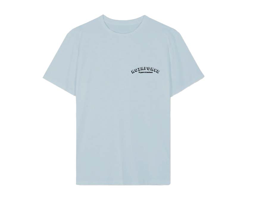 Tee Shirt Noirfonce Beach Club Bleu NFT0003