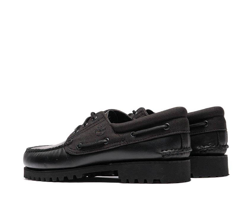 Timberland Authentic Boat Shoe dettaglio — tomaia pelle e finiture autentiche