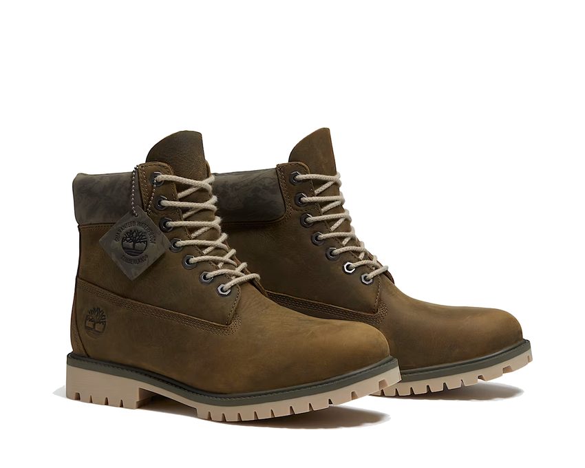 Timberland Heritage 6-Inch Waterproof Boot "Dark Green Nubuck"