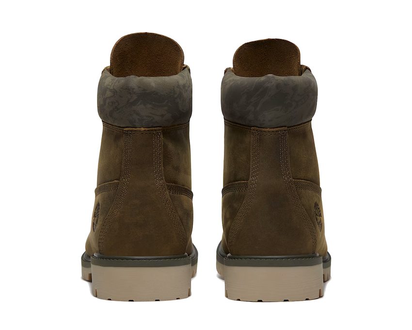 Timberland Heritage 6-Inch Waterproof Boot "Dark Green Nubuck"
