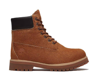 Timberland Heritage 6 Inch Lace Boot "Mdbrn Hair On" - boots homme