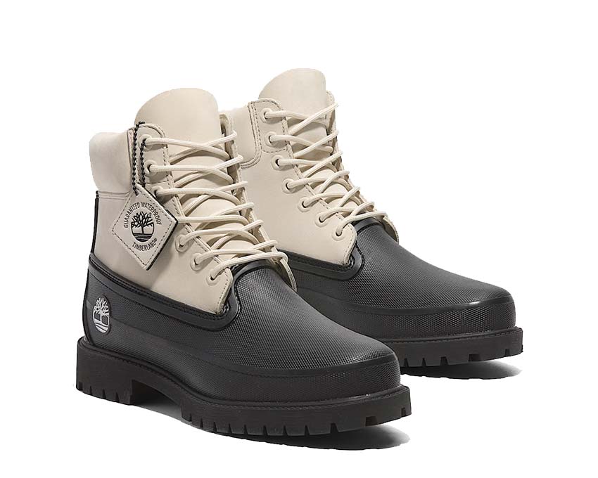 Timberland Premium 6-Inch Lace Up Waterproof Boot Natural Nubuck TB0A2QXQEJH
