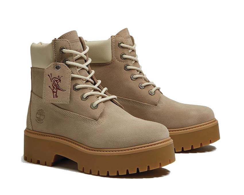 Timberland Stone Street 6 Inch Boot vista laterale — profilo boot donna Stone Street